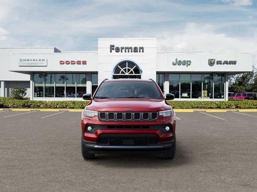 Red 2026 Jeep Compass Latitude