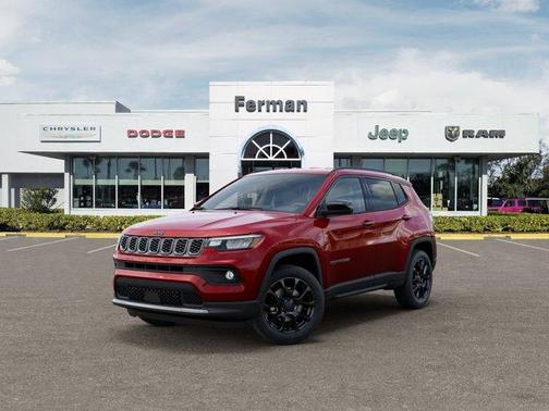 Red 2026 Jeep Compass Latitude