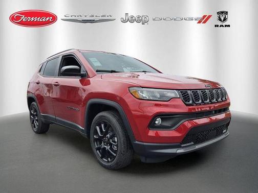 Red 2026 Jeep Compass Latitude