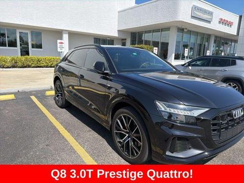 Orca Black Metallic 2019 Audi Q8 3.0T Prestige