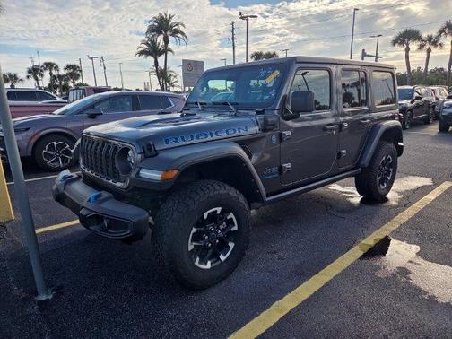 Granite Crystal Clearcoat Metallic 2024 Jeep Wrangler 4xe Rubicon