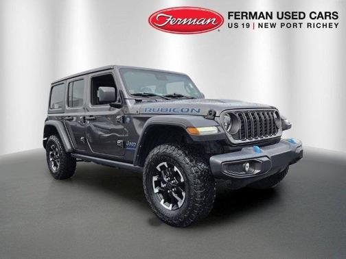 Granite Crystal Clearcoat Metallic 2024 Jeep Wrangler 4xe Rubicon