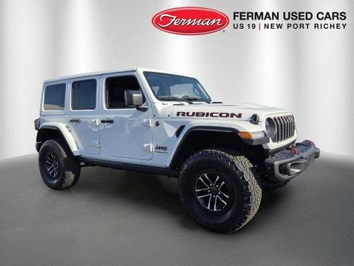 Bright White Clearcoat 2024 Jeep Wrangler Rubicon
