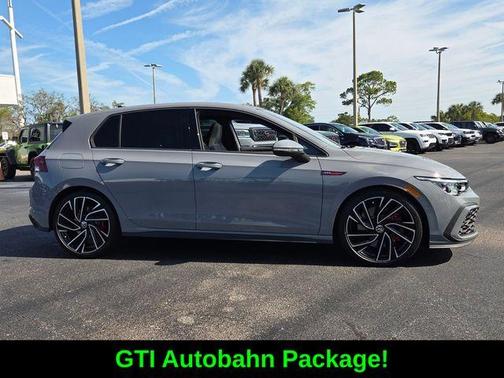 Moonstone Grey 2024 Volkswagen Golf GTI 2.0T Autobahn