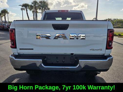 Bright White Clearcoat 2026 RAM 2500 Big Horn