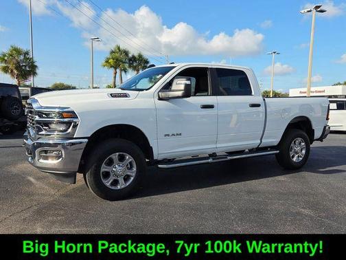 Bright White Clearcoat 2026 RAM 2500 Big Horn