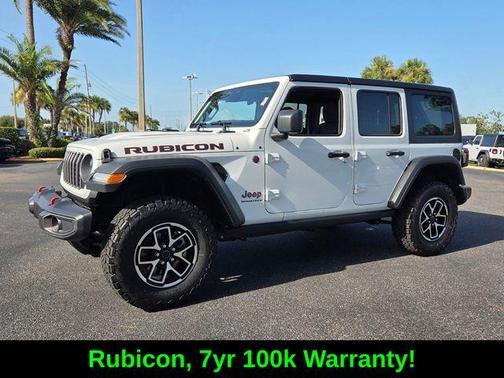 Bright White Clearcoat 2026 Jeep Wrangler Rubicon