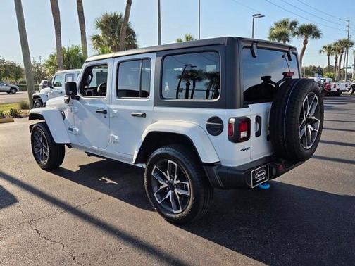 Bright White Clearcoat 2024 Jeep Wrangler 4xe Sport