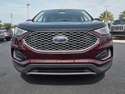 Burgundy 2024 Ford Edge SEL