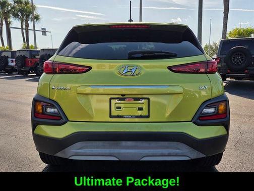 Lime Twist 2018 Hyundai KONA Ultimate