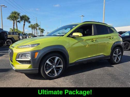 Lime Twist 2018 Hyundai KONA Ultimate