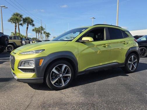 Lime Twist 2018 Hyundai KONA Ultimate