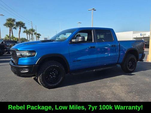 Hydro Blue Pearlcoat 2025 RAM 1500 Rebel