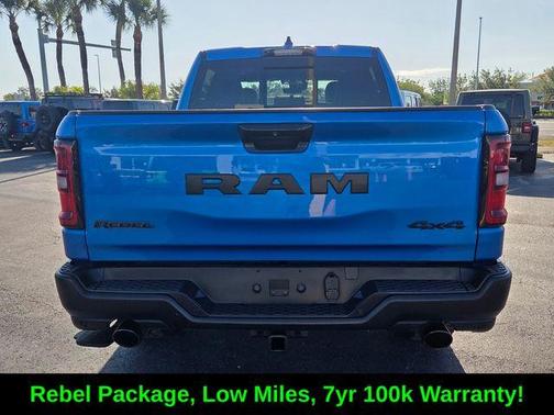 Hydro Blue Pearlcoat 2025 RAM 1500 Rebel