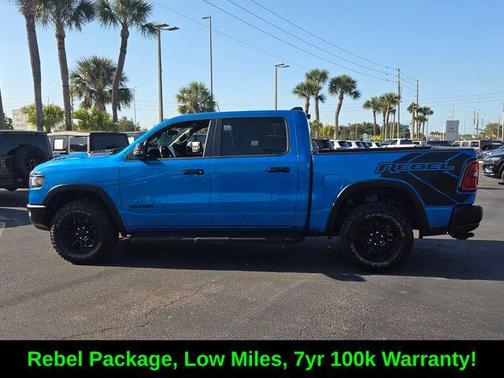 Hydro Blue Pearlcoat 2025 RAM 1500 Rebel
