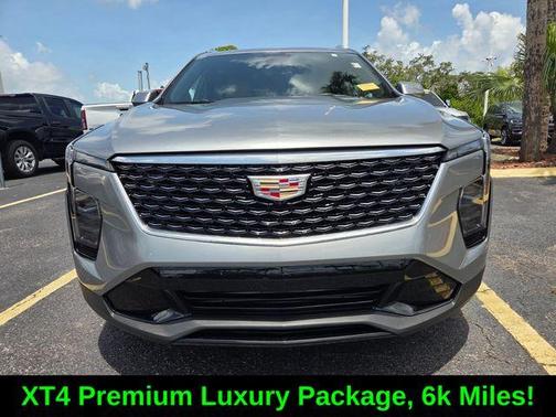 Silver Metallic 2025 Cadillac XT4 Premium Luxury