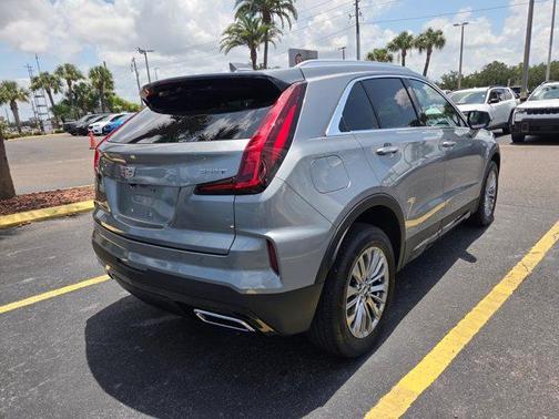 Silver Metallic 2025 Cadillac XT4 Premium Luxury