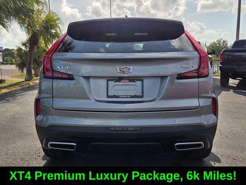 Silver Metallic 2025 Cadillac XT4 Premium Luxury