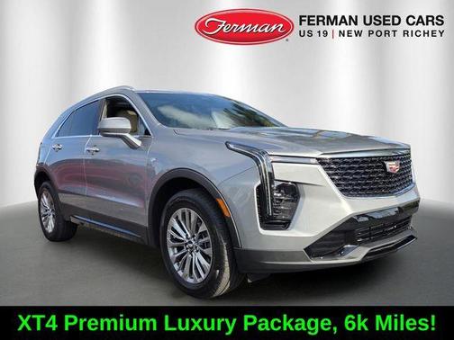 Silver Metallic 2025 Cadillac XT4 Premium Luxury