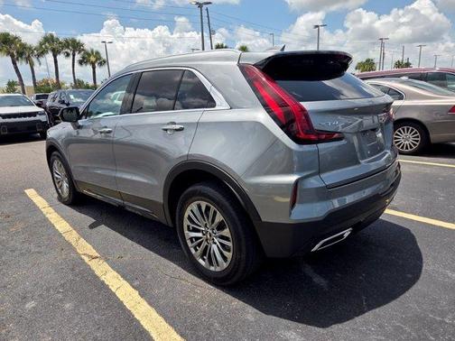 Silver Metallic 2025 Cadillac XT4 Premium Luxury