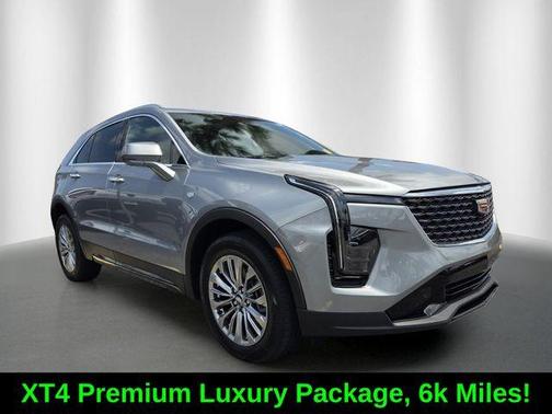 Silver Metallic 2025 Cadillac XT4 Premium Luxury
