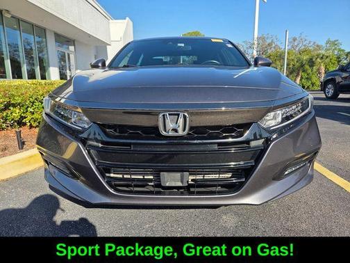 Modern Steel Metallic 2018 Honda Accord Sport