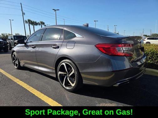 Modern Steel Metallic 2018 Honda Accord Sport