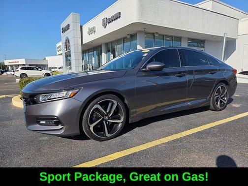Modern Steel Metallic 2018 Honda Accord Sport