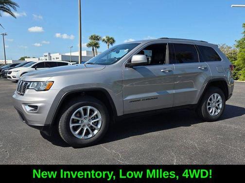 Billet Silver Metallic Clearcoat 2021 Jeep Grand Cherokee Laredo X