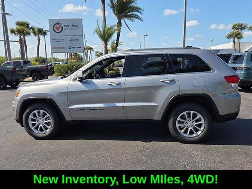 Billet Silver Metallic Clearcoat 2021 Jeep Grand Cherokee Laredo X