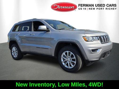 Billet Silver Metallic Clearcoat 2021 Jeep Grand Cherokee Laredo X