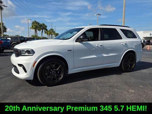 White Knuckle Clearcoat 2025 Dodge Durango R/T 20th Anniversary Premium