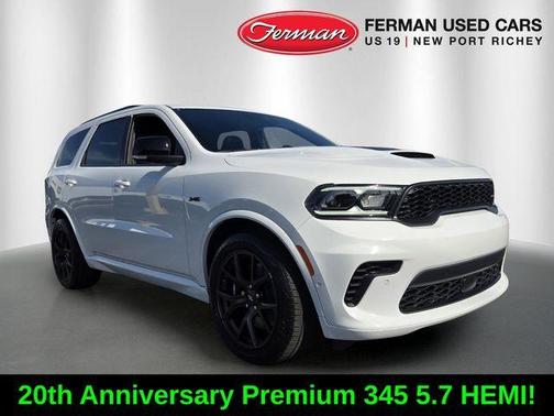 White Knuckle Clearcoat 2025 Dodge Durango R/T 20th Anniversary Premium