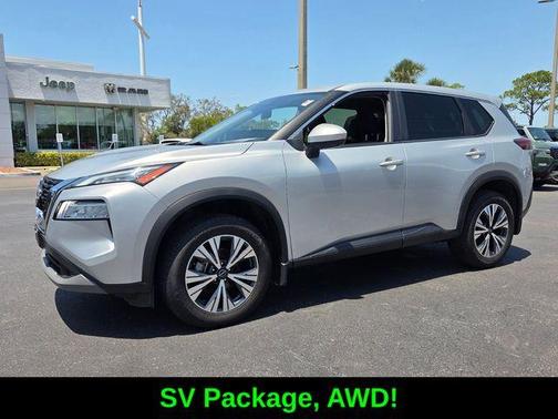 Brilliant Silver Metallic 2023 Nissan Rogue SV