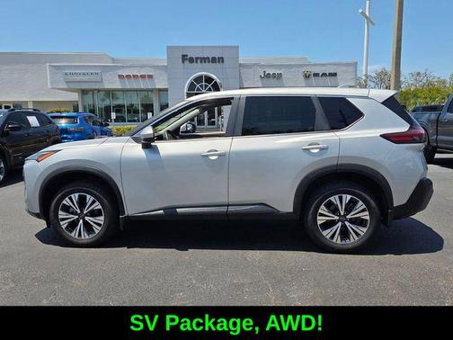 Brilliant Silver Metallic 2023 Nissan Rogue SV