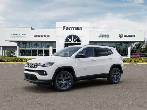 Bright White Clearcoat 2026 Jeep Compass Latitude