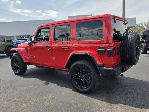 Firecracker Red Clearcoat 2025 Jeep Wrangler 4xe Sahara