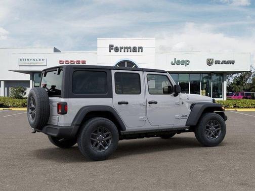 Bright White Clearcoat 2026 Jeep Wrangler Sport