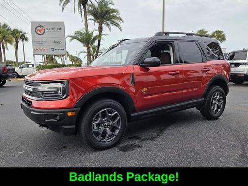 Chili Pepper Red 2023 Ford Bronco Sport Badlands
