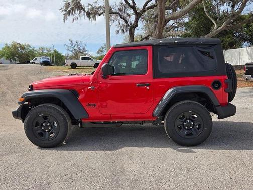 Firecracker Red Clearcoat 2026 Jeep Wrangler Sport