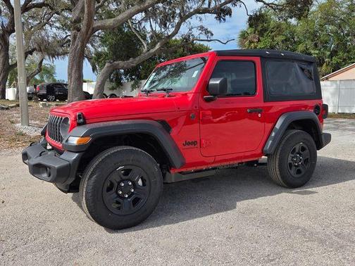 Firecracker Red Clearcoat 2026 Jeep Wrangler Sport