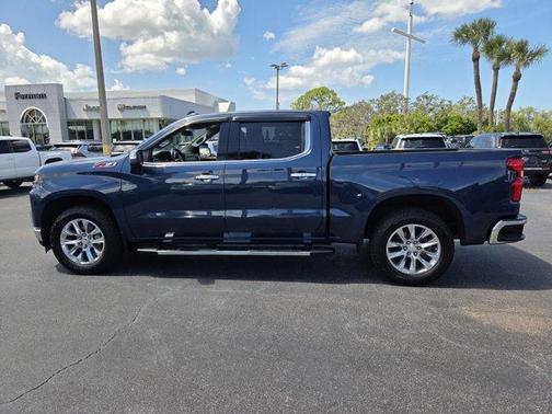 Northsky Blue Metallic 2022 Chevrolet Silverado 1500 Limited LTZ