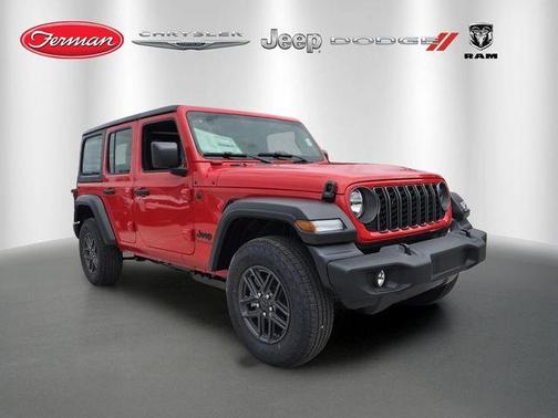 Firecracker Red Clearcoat 2026 Jeep Wrangler Sport