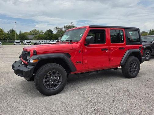 Firecracker Red Clearcoat 2026 Jeep Wrangler Sport