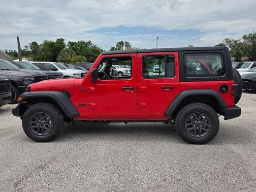 Firecracker Red Clearcoat 2026 Jeep Wrangler Sport