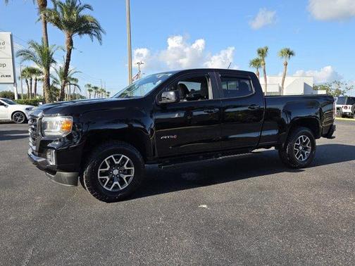 Onyx Black 2022 GMC Canyon AT4 w/Leather