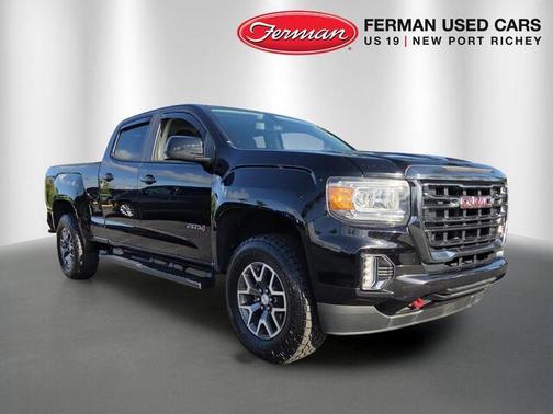 Onyx Black 2022 GMC Canyon AT4 w/Leather
