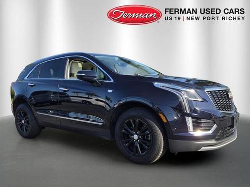 Dark Moon Blue Metallic 2021 Cadillac XT5 Premium Luxury