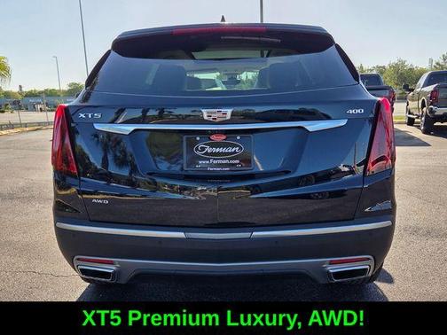 Dark Moon Blue Metallic 2021 Cadillac XT5 Premium Luxury