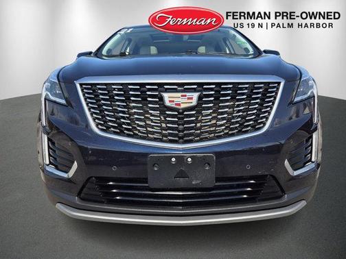 Dark Moon Blue Metallic 2021 Cadillac XT5 Premium Luxury